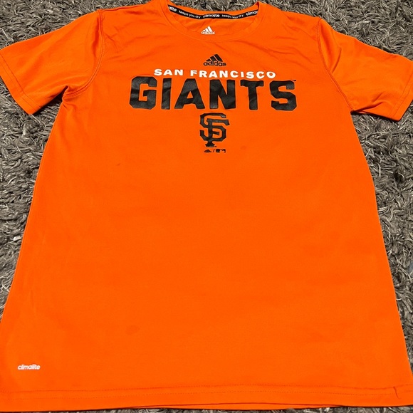 Adidas Climalite San Francisco Giants T-Shirt Boys Large 14-16